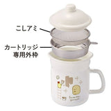 オイルポット ホーロー 1.4L 通販 日本製 豊琺瑯 YUTAKA SG-06 琺瑯 ほうろう 油ポット 油こし器 油入れ 油 保存容器 おしゃれ かわいい オシャレ 可愛い すみっコぐらし すみっこぐらし
