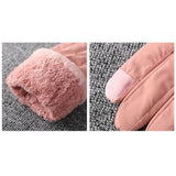 手袋 レディース ふわふわ 通販 かわいい おしゃれ 暖かい グローブ 防寒 裏起毛 もこもこ ボア 防風 保温 ５本指 厚手 冬 冬用 大人 あったか きれいめ 指あり スタイリッシュ 上品