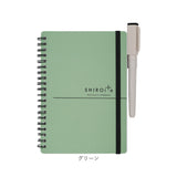 ホワイトボード ノート 通販 SHIROita B6 ノート型ホワイトボード ホワイトボードノート ノートタイプ 持ち運び メモ帳 ステーショナリー 営業 ビジネス 自習 家庭教師 学研ステイフル