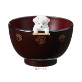 お椀 おしゃれ かわいい 通販 しるワン 汁わん 汁椀 箸置き 食器洗浄機 乾燥機 お吸い物椀 電子レンジ対応 犬 味噌汁 スープ 茶碗 プラスチック製 箸休め 和食器 ナチュラル 食器 お皿