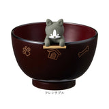 お椀 おしゃれ かわいい 通販 しるワン 汁わん 汁椀 箸置き 食器洗浄機 乾燥機 お吸い物椀 電子レンジ対応 犬 味噌汁 スープ 茶碗 プラスチック製 箸休め 和食器 ナチュラル 食器 お皿