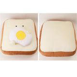 もちっと食ぱんさん クッション 通販 背当てクッション 腰当てクッション お昼寝クッション 食パンさん 大きい 厚め ふわふわ かわいい キャラクター オフィス 仮眠 可愛い おしゃれ
