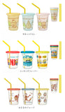 プラスチック コップ セット 通販 子供 キッズ キャラクター ストロー付き タンブラー 蓋付き プラコップ ディズニー プリンセス カーズ ミニオン トトロ