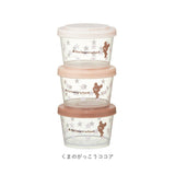 スケーター 保存容器 SIJ3 Skater 通販 薄肉保存容器 お弁当箱 食品保存容器 3個セット 3個入り フードコンテナ キャラクター 入れ物 ジョイント式 電子レンジ対応 プラスチック