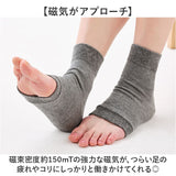 足裏サポーター 通販 日本製 磁気サポーター 土踏まずサポーター 足首サポーター フットサポーター 遠赤外線加工 フットケアグッズ あったか保温 足首温活カバー ネオジム磁石