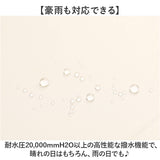 wpc 傘 日傘 SIP-01-101 通販 ワールドパーティー 長傘 日傘長傘 sinca シンカ 完全遮光 ジャンプ傘 uvカット 紫外線カット ワンタッチ 63cm かさ カサ レディース メンズ 紫外線対策