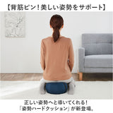 正座 クッション 通販 正座ができる ハードクッション 硬め 厚め 約 28×15cm 姿勢ハードクッション おしゃれ かわいい フロアクッション 可愛い リビング 敬老の日 祖父 祖母 ギフト