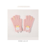 手袋 キッズ 子供 通販 手ぶくろ てぶくろ グローブ 5本指 男の子 女の子 防寒 防風 厚手 暖かい 秋 冬 動物 動物柄 通園 通学 幼稚園 小学生 アウトドア お出かけ かわいい カワイイ