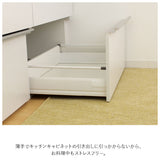 PallyPally パリーパリー キッチンマット 180cm 通販 洗える 薄型 マット はっ水加工 滑り止め すべり止め 洗濯機OK 洗濯機可 床暖房対応 裏面すべりにくい シンプル 毛足がない