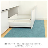PallyPally パリーパリー キッチンマット 250cm 通販 洗える 薄型 マット はっ水加工 滑り止め すべり止め 洗濯機OK 洗濯機可 床暖房対応 裏面すべりにくい シンプル 毛足がない