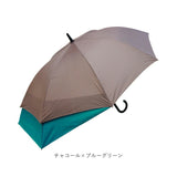 雨傘 レディース 長傘 通販 60cm スライド ワンタッチ ジャンプ式 グラスファイバー レディース傘 大きく広がる 濡れにくい 丈夫 かさ 傘 スライド設計 通勤 通学 2トーンカラー ギフト