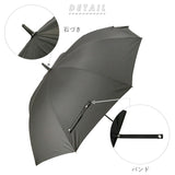 長傘 メンズ 通販 65cm スライド ワンタッチ ジャンプ式 グラスファイバー メンズ傘 レディース傘 大きく広がる 濡れにくい 丈夫 かさ 傘 スライド設計 通勤 通学 2トーンカラー