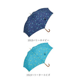 傘 レディース 長傘 おしゃれ 通販 ジャンプ 雨傘 軽量 UVカット ジャンプ傘 60cm 7本骨 大きめ ワンタッチ 丈夫 グラスファイバー骨 niftycolors ニフティカラーズ スマートジャンプ