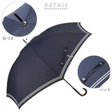 傘 レディース 長傘 おしゃれ 通販 ジャンプ 雨傘 軽量 UVカット ジャンプ傘 60cm 7本骨 大きめ ワンタッチ 丈夫 グラスファイバー骨 niftycolors ニフティカラーズ スマートジャンプ