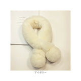 マフラー キッズ ファー 通販 ファーマフラー キッズマフラー ネックウォーマー ふわふわ フワフワ 女の子 女児 フェイクファー 暖かい あたたかい あったか 子供服 子ども服 防寒対策