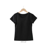 Tシャツ カップ付 半袖 通販 レディース トップス ヨガウェア ルームウェア ブラトップ フィットネス ジム 部屋着 スポーツ ヨガ ピラティス おしゃれ かわいい パッド付 アンダーウェア
