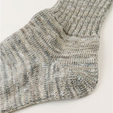 ソックス レディース リブ 通販 日本製 靴下 くつ下 くつした レディースソックス レディース靴下 クルー丈 クルー クルー丈ソックス リブソックス スラブミックス レッグウェア シンプル