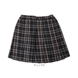 プリーツスカート キッズ 通販 スカート チェックスカート ミニスカート スカパン プリーツ ミニ チェック パンツ付き 女の子 子供服 子供 子ども ジュニア 女児 小学生 通学 スクール