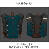 ランニング バックパック ミニ 通販 リュック ランニングリュック 5L ランニングバッグ バッグ ザック 軽量 メンズ レディース 自転車 サイクリング 登山 トレラン マラソン ジョギング