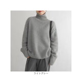 ニット タートルネック 長袖 通販 セーター ニットセーター ハイネック レディースセーター レディース 無地 シンプル カジュアル トップス プルオーバー 着回し あたたかい 秋冬