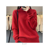 ニット タートルネック 長袖 通販 セーター ニットセーター ハイネック レディースセーター レディース 無地 シンプル カジュアル トップス プルオーバー 着回し あたたかい 秋冬