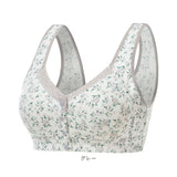 前開き ブラジャー 通販 前開きブラジャー ブラ ナイトブラ マタニティブラ 授乳ブラ フルカップ 前あき ボタン コットン 綿 吸汗性 通気性 フロントボタン ゆったり 着脱簡単
