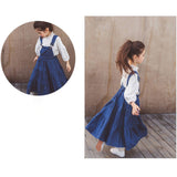 ジャンパースカート キッズ 通販 ジャンスカ ワンピース サロペットワンピース サロペット スカート 女の子 子供服 春 夏 秋 冬 子供 子ども ジュニア 女児 小学生 通学 スクール