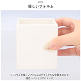 小物入れ 陶器 洗面 通販 コットンボックス 綿棒入れ 収納ボックス 小物 収納 小物ケース 容器 コットンケース 歯ブラシ 化粧ブラシ立て 洗面台 洗面所 サニタリー 可愛い かわいい