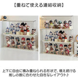 ディスプレイケース おしゃれ 通販 ぬいぐるみ 収納 ディスプレイ コレクションケース コレクションボックス 収納ケース 収納ボックス 透明窓 大容量 通気性 見せる収納 整理 整頓
