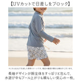 水着 男の子 セット 通販 長袖 セットアップ 子供水着 子供用水着 半ズボン ズボン 帽子 ぼうし キャップ スイムウェア ラッシュガード キャップ付き 子供用 子ども用 キッズ 子供 こども