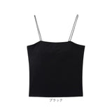 キャミソール カップ付き 通販 ブラトップ ブラキャミ インナー 下着 タンクトップ 肌着 レディース 女性用 カップ付 肩紐 薄手 無地 シンプル きれいめ 上品 インナーウェア