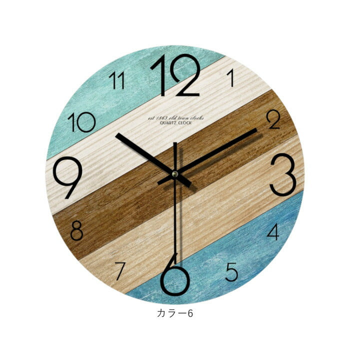 掛け時計 おしゃれ 通販 掛時計 時計 壁掛け時計 ウォールクロック 木製 リビング かわいい 壁掛け 寝室 子供部屋 インテリア 静音 ダイニング モダン 丸型 円形 可愛い