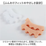 足指 広げる グッズ 通販 足指セパレーター サポーター 足指サポーター トゥセパレーター つま先 セパレーター ネイル フット ペディキュア 足指パッド ストレッチ 足の指 フットケア