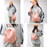 ミニリュック レディース 大容量 通販 小さめリュック 小さいリュック リュックサック バックパック ミニバックパック リュック 収納力 小さめ 軽量 通勤 通学 旅行 レジャー ナイロン