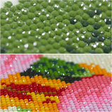 ダイヤモンドアート キット 通販 ビーズ刺繍 初心者 刺繍キット ハンドメイド 趣味 花 ダイヤモンドペインティング 手芸 壁アート diy ホビー 大人 子供 モザイクアート 工作 フラワー