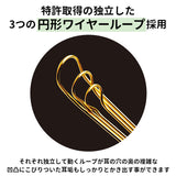 ののじ 耳かき 通販 爽快ソフト耳かき レギュラー スモール 耳掻き 日本製 子供 子ども ワイヤー 耳掃除用品 小さめ 乾性耳 湿性耳 プチギフト 敬老の日 プレゼント EW-03Gn EWS-03