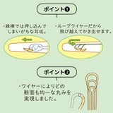 ののじ 耳かき 通販 爽快ソフト耳かき レギュラー スモール 耳掻き 日本製 子供 子ども ワイヤー 耳掃除用品 小さめ 乾性耳 湿性耳 プチギフト 敬老の日 プレゼント EW-03Gn EWS-03