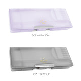 筆箱 女の子 小学生 通販 ペンケース 筆入れ ふでばこ ソフトペンケース 両面 両開き 文房具 可愛い 箱型 透明 子供 小学校 入学準備 シンプル 入学祝い ギフト