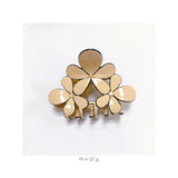 ヘアクリップ 通販 バンスクリップ ヘアアクセサリー クリップ 髪留め 髪飾り お花 花 ヘアアレンジ まとめ髪 アップヘア ハーフアップ ポニーテール かわいい おしゃれ シンプル