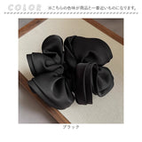 シュシュ 大人 通販 ヘアゴム ヘアアクセサリー 大きいサイズ 大きめ おしゃれ シンプル 大人向け 無地 きれいめ 上品 オシャレ 大人っぽい オフィス 通勤 通学 ヘアアクセ しゅしゅ