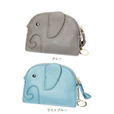 コインケース ゾウ ミニ財布 通販 小銭入れ ポーチ ミニサイフ レディース 小物入れ かわいい おしゃれ シンプル キーケース アニマル 動物 通勤 通学 コンパクト スリム 薄型