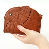 コインケース ゾウ ミニ財布 通販 小銭入れ ポーチ ミニサイフ レディース 小物入れ かわいい おしゃれ シンプル キーケース アニマル 動物 通勤 通学 コンパクト スリム 薄型