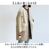 コート レディース 冬 通販 キルトコート ロングコート ロング ブルゾン ボア ジャケット 秋 防寒 アウター おしゃれ ロング丈 きれいめ かわいい 暖かい ゆったり 大人 オシャレ 上品