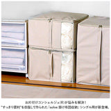 布団収納 ボックス 通販 solve ソルブ 掛け布団収納 シングル用 布団収納ケース 収納袋 収納ケース 押入れ収納 収納グッズ クローゼット 一人暮らし 単身赴任 透明窓 取っ手 シンプル