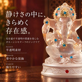 ガネーシャ 置物 通販 開運インテリア 縁起物置物 象オブジェ 金運上昇グッズ 商売繁盛祈願 学問の神様 インド神様置物 ガネーシャ置物 クリアオブジェ 玄関飾りインテリア