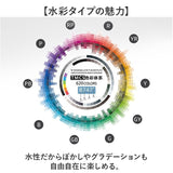 筆ペン カラー セット 通販 カラー筆ペン カラーペン カラーペンセット 水彩ペン ペン 水彩 水性 イラスト 大人の塗り絵 ぬりえ 塗り絵 アート 画材 スケッチ カリグラフィー お絵描き