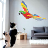 電動 猫 おもちゃ 鳥 通販 猫じゃらし 吊り下げ ペット用 猫おもちゃ 猫用 動く キャットトイ ねこ ねこじゃらし ネコ お留守番 羽ばたく 運動不足 一人遊び ペット用品 ペットグッズ
