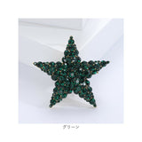 星型 ブローチ 通販 星 スター アクセサリー ビジュー ラインストーン 小さめ おしゃれ シンプル かわいい キラキラ 卒業式 入学式 卒園式 入園式 フォーマル ジャケット 女性