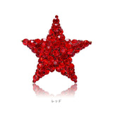 星型 ブローチ 通販 星 スター アクセサリー ビジュー ラインストーン 小さめ おしゃれ シンプル かわいい キラキラ 卒業式 入学式 卒園式 入園式 フォーマル ジャケット 女性