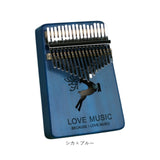 カリンバ 17キー キッズ 通販 親指ピアノ ハンドオルゴール 17音 kalimba 初心者 サムピアノ 指ピアノ ゆびピアノ フィンガーピアノ 子供 おしゃれ 楽器 音楽 アフリカ楽器 ギフト
